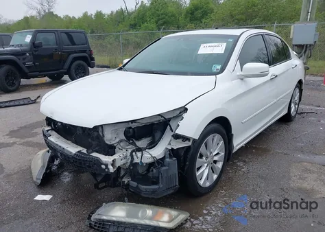 2015 Honda Accord Ex-L V-6 from USA, damaged, VIN 1HGCR3F84FA002100